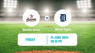 Houston Astros - Detroit Tigers | Fri, 14 Jun 2024