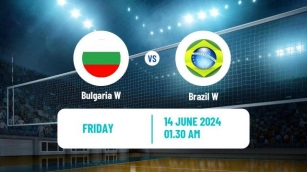 Bulgaria W - Brazil W | Fri, 14 Jun 2024
