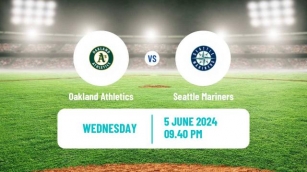 Oakland Athletics - Seattle Mariners | Wed, 05 Jun 2024