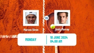 Marcos Giron - Andy Murray | Mon, 10 Jun 2024