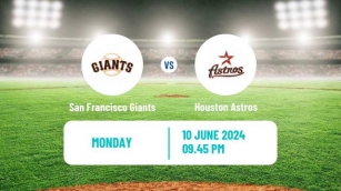 San Francisco Giants - Houston Astros | Mon, 10 Jun 2024