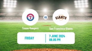 Texas Rangers - San Francisco Giants | Fri, 07 Jun 2024