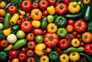 Frutas E Legumes: Coma As Suas 5 Doses Diárias De Saúde !