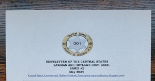 Central States Lawman And Outlaw H.A. May News Letter