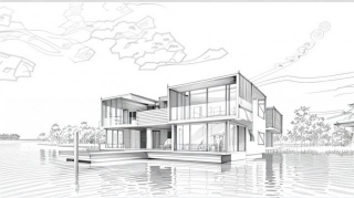 How To Use AI For Lake House Designs