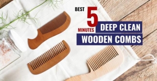 5-Minute Tip On How To Clean Wooden Combs!
