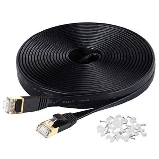 Cat7 Ethernet Cable, 50 Ft For Gaming & Networking