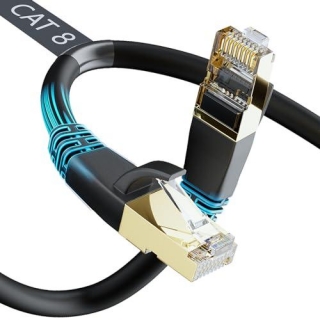 DbillionDa Cat8 Ethernet Cable, 6FT, High Speed, 26AWG