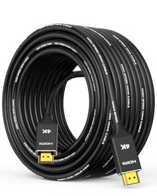 Capshi 4K 25FT High Speed HDMI Cable