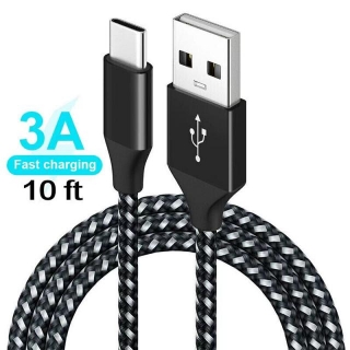 Braided USB C Type-C Fast Charger Cable Set