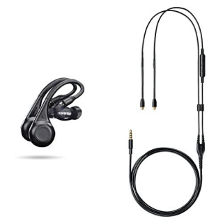 Shure Aonic 215 Wireless Earphones With Black Cable