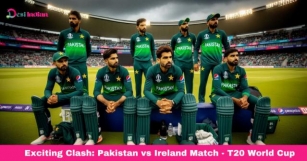 Exciting Clash: Pakistan Vs Ireland Match – T20 World Cup 2024