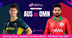 Exciting Clash: Australia VS Oman Match – T20 World Cup 2024