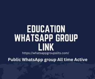 Active Join Education Whatsapp Group Link In 2024
