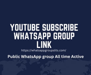 Active Join YouTube Subscribe Whatsapp Group Link In 2024