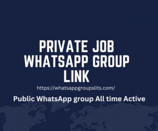 Active Join Private Job Whatsapp Group Link In 2024