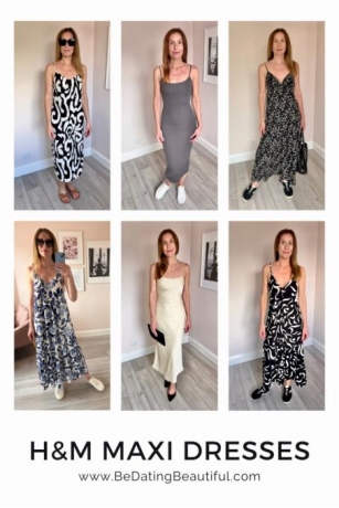 Easy Date Outfits; H&M Summer Maxi Dresses In Now!