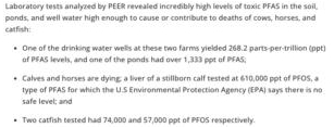 EPA Sued Over Forever Chemicals In Human Sewage Dumped On Food Farms