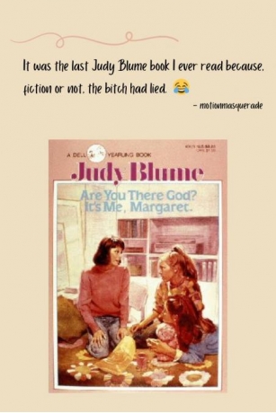 Judy Blume Lied 😂