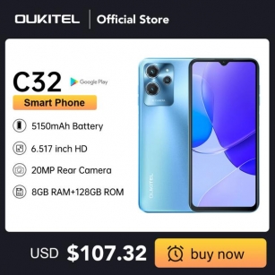Oukitel 4G C32 Smartphone 6.517