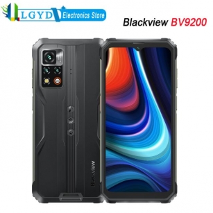 Blackview BV9200 Rugged Phone Global Version 8GB RAM 256GB ROM 6.6'' Android 12 MTK Helio G96 Octa Core 4G NFC Wireless Charging