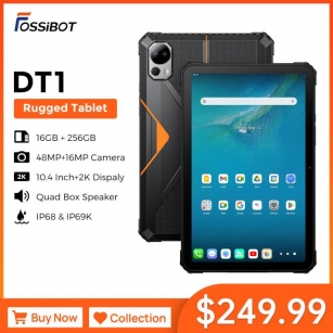 FOSSiBOT DT1 Rugged Tablets Android 13 11000mAh 10.4