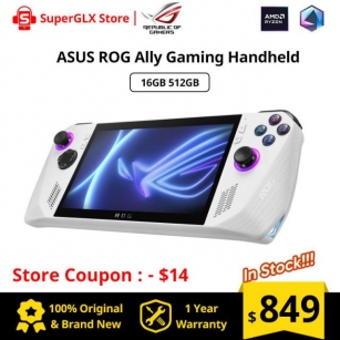 In Stock Asus ROG Ally RC71L 7 Inch 120Hz FHD IPS 512GB Gaming Handheld AMD Ryzen Z1 Extreme Processor With Windows 11 Home