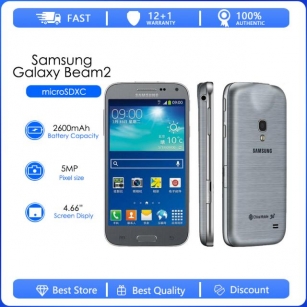 Samsung Galaxy Beam2 G3858 Refurbished Unlocked Original Mobile Phone G3858 Quad Core 5MP 4.66