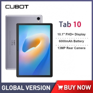 Cubot TAB 10 Tablets 10.1 Inch FHD Display 4GB+64GB Android 11.0 Tablet PC 4G Network 13MP Rear Camera Octa Core 6000mAh PC Pad