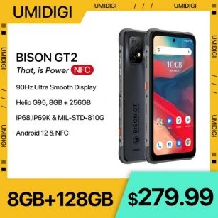 In Stock UMIDIGI BISON GT2 / BISON GT2 PRO Android Rugged Smartphone Helio G95 6.5