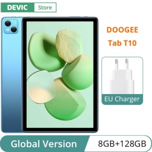DOOGEE T10 Tablet Android 12 8GB+128GB 10.1''inch FHD+IPS Display 8300mAh Large Battery Low Blue Light Spreadtrum T606 Tablet PC