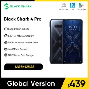 Black Shark 4 Pro New Global Version 5G Gaming Phone 6.67