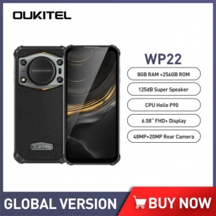 Oukitel WP22 Rugged Smartphone 8GB+256GB 48MP 6.58