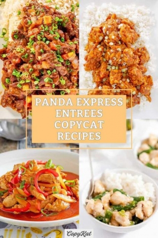 Copycat Panda Express Entree Recipes
