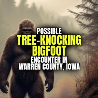 Possible TREE-KNOCKING BIGFOOT Encounter In Warren County, Iowa