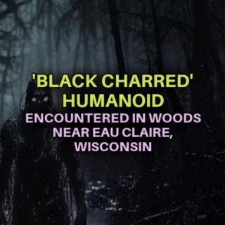 'BLACK CHARRED' HUMANOID Encountered In Woods Near Eau Claire, Wisconsin