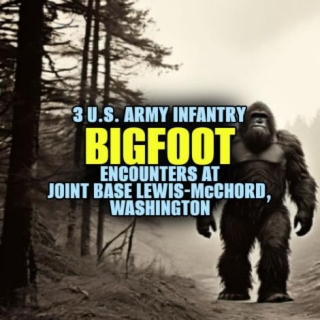3 U.S. Army Infantry BIGFOOT Encounters At Joint Base Lewis-McChord, Washington