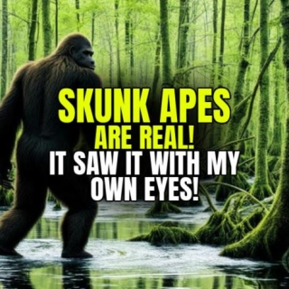 SKUNK APES Are Real! I Saw It With My Own Eyes!