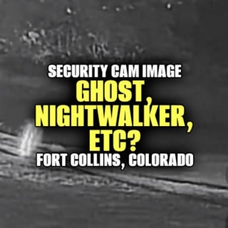 Security Cam Image - GHOST, NIGHTWALKER, ETC? - Fort Collins, Colorado (PHOTOS)
