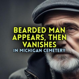 BEARDED MAN APPEARS, THEN VANISHES, In Michigan Cemetery (PHOTOS)