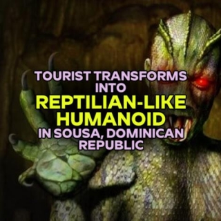 Tourist Transforms Into REPTILIAN-LIKE HUMANOID In Sousa, Dominican Republic