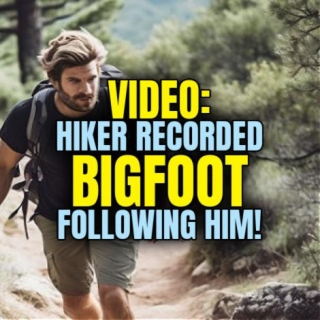 VIDEO: Hiker Recorded BIGFOOT Following Him!