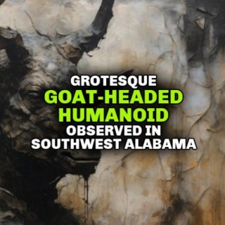 Grotesque GOAT-HEADED HUMANOID Observed In Southwest Alabama