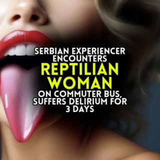 Serbian Experiencer Encounters REPTILIAN WOMAN On Commuter Bus, Suffers Delirium For 3 Days