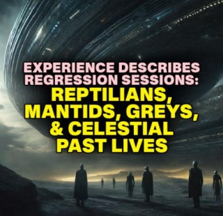 Experiencer Describes Regression Sessions: REPTILIANS, MANTIDS, GREYS, & CELESTIAL PAST LIVES