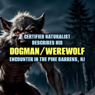 Certified Naturalist Describes His DOGMAN/WEREWOLF Encounter In The Pine Barrens, NJ