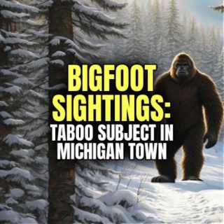 BIGFOOT SIGHTINGS: Taboo Subject In Michigan Town