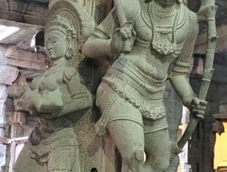 Sculpted Majesty: The Noble Warrior Of Nellaiyappar Temple