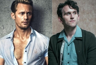 ALEXANDER SKARSGARD TO SEDUCE HARRY MELLING IN PILLION KINKY ROMANCE MOVIE! RON PERLMAN & RUPERT EVERETT TO HAVE A ROMANCE IN OUT LATE MOVIE