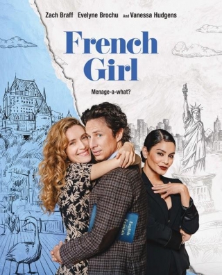 ZACH BRAFF HAS A FRENCH GIRL IN NEW ROMANTIC COMEDY MOVIE TRAILER WITH VANESSA HUDGENS AS HER LESBIAN EX